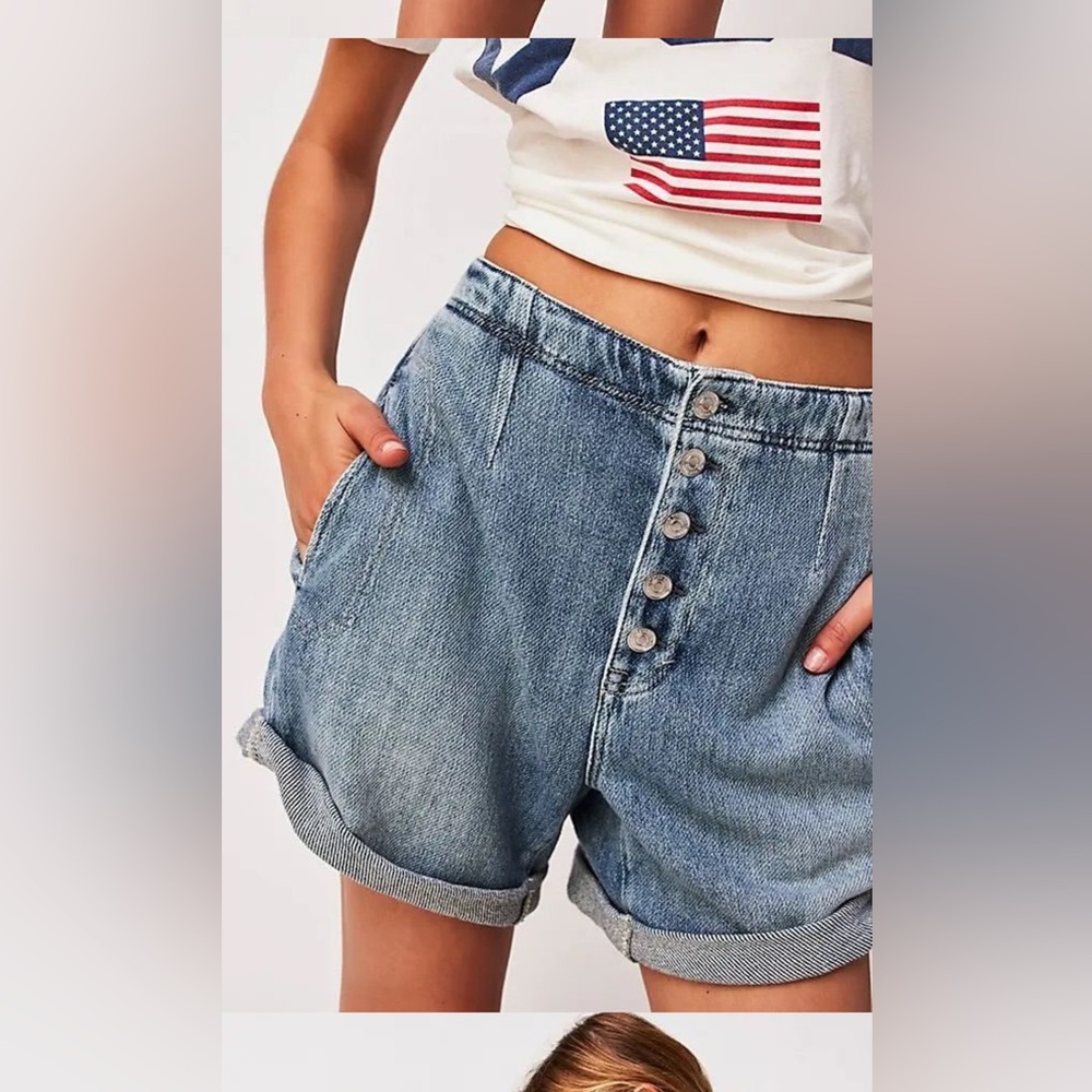 Free People Osaka relaxed shorts